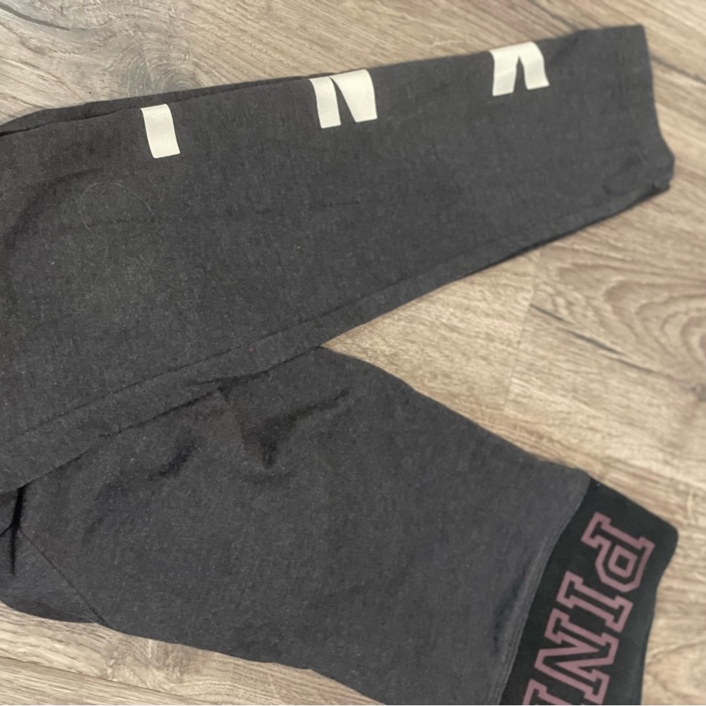 PINK Victoria's Secret Kids Gray Leggings